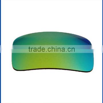 Polarized goggle sunglass lens