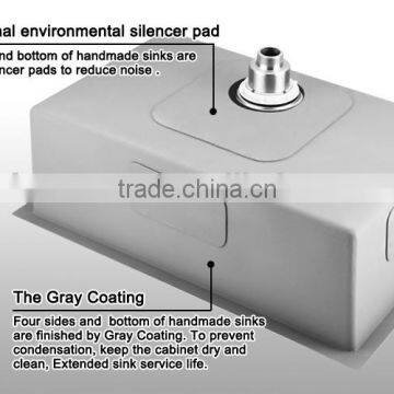 CUPC Stainless Steel Prison Sink Used Commercial Undermount Single Handmade Kitchen Sink photo-4