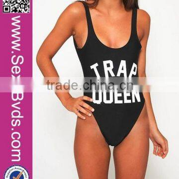 Hot Popular One Piece Sexy Letters Bikini Crochet Swimwear 2016