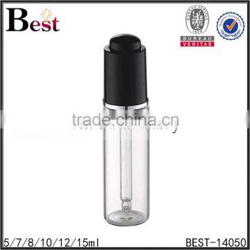 10ml e Liquid Push Press Pump Dropper Amber Clear Glass Essential Oil Glass Bottle Supplier's Choice photo-5