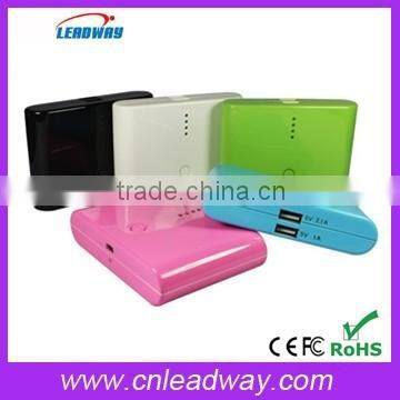 High quality real capacity portable power bank,fast charging power bank,free logo powerbank