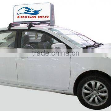 2016 Hot Sales P5 / P6 Outdoor Full Color Taxi Top Double Side Led Display photo-6