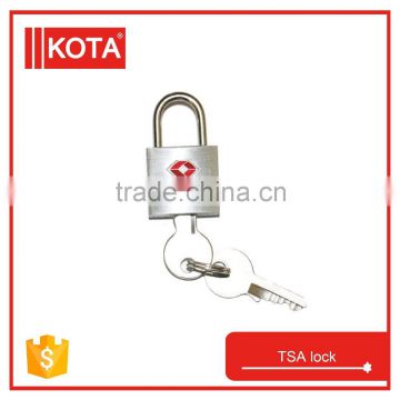 TSA Safty Luggage Plastic Coated Lock Padlock