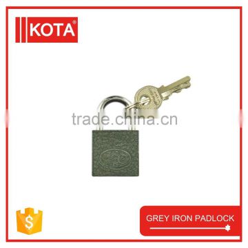 Iron Gate Door Lock Grey Iron Padlock