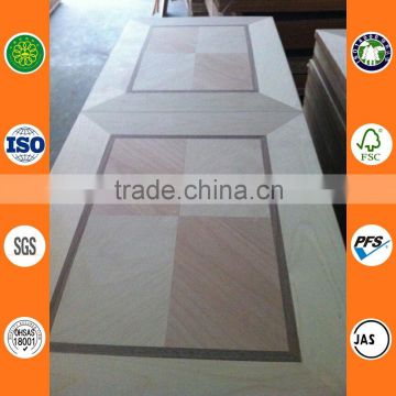 new design wood veneer HDF door skin