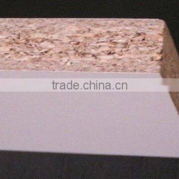 E1 grade CE certificated laminated melamine cover chipboard/ water-proof chipboard