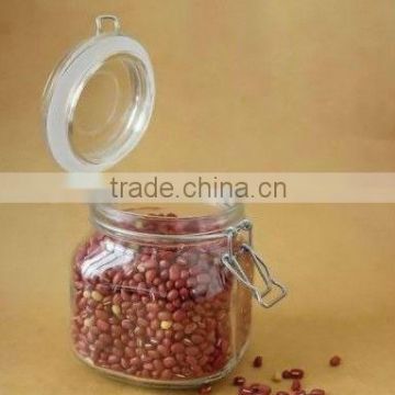 sealed glass container for food and honey