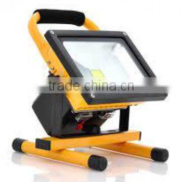 30W Rechargeable Portable Led Flood Light Outdoor Using IP65