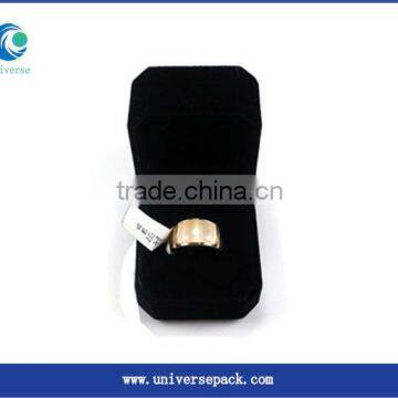 wholesale black velvet ring box