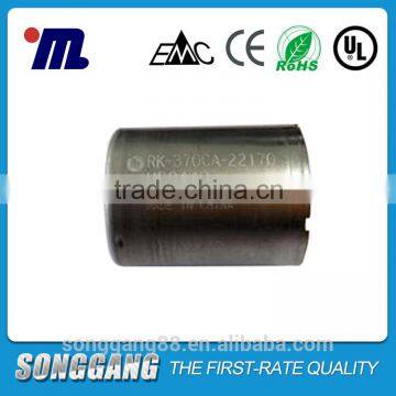 0.5~24w 24v high quality small brush DC motor RK-370CA-10800 applied in vending machine