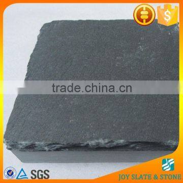 Natural black basement flooring garage floor tiles slate flooring