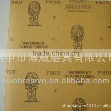 Water-proof Abrasive Paper