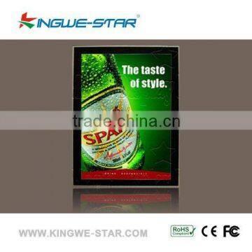 Super slim Advertisement Crystal Acrylic Sensor LED box