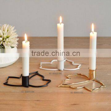 Fall Maple Leaves Candle/Tea Light Holders Set of 3