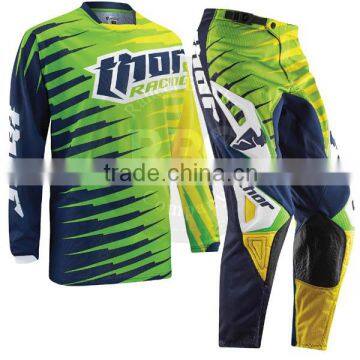 Motorcycle racing suit custom sublimation motocross suit