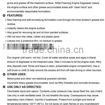 Foaming Engine Degreaser Cleaner Foam Car Engine Cleaner photo-5