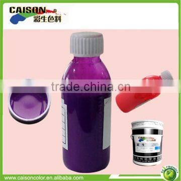 top quality dyeing fluorescent color paint need agent