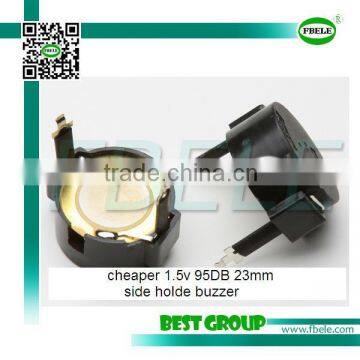 cheaper 1.5v 95DB 23mm side holde buzzer FBPT2421G