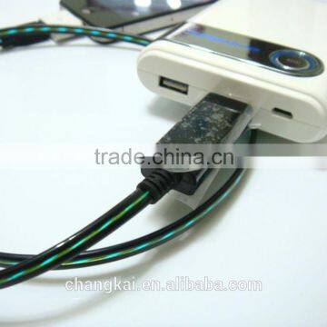 Visible Flowing Cable