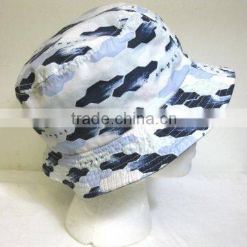 Blue Camo Wholesale Bucket Hat