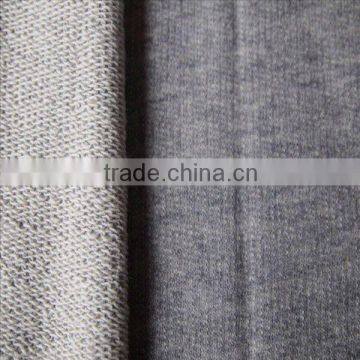 CVC(60/40) fish scale french terry knitting textile fabric