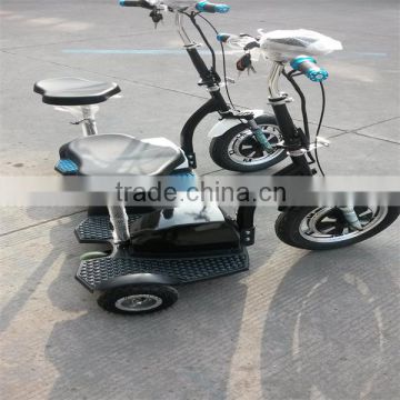 3 wheel electric scooter for adults 40KM acid battery with seat