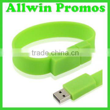 Customized 2GB Wristband USB