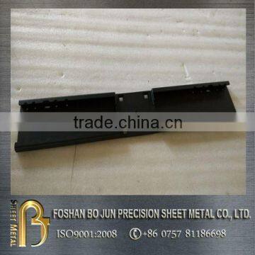 China supplier cnc machinery customized sheet metal black steel bracket parts