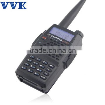 long stand-by dual band uhf walkie talkie for construction