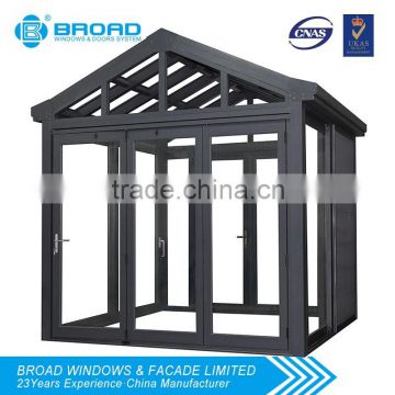 High quality and fashion design aluminum sun room,out door garden glass sun room