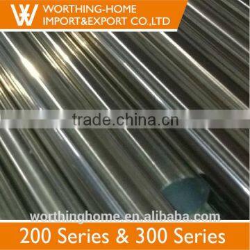 Miror surface 6m stainless steel seamless pipe