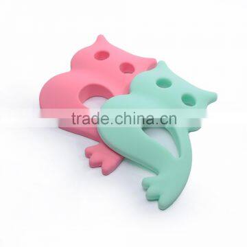 Funny Shape BPA Free Silicone Pendant, Baby Teething Pendant, Silicone Baby Teething Pendant Necklace photo-5