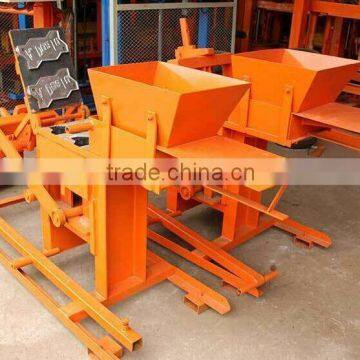 2016 hot sale new product! YF1-40 manual interlocking brick machine,manual block and brick making machines