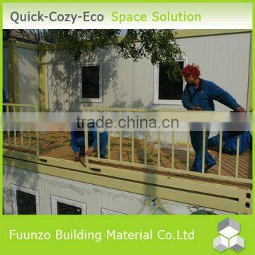 Anti Earthquake Pre-made Residential Houses Design with Terrace