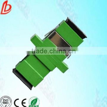 SC APC optical fiber coupler/fiber adapter with ( insertion loss <= 0.2 dB)