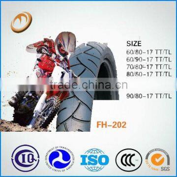 China factory for motorcycle tyre tube price for motorcycle tyre 90/80-17