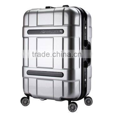 ABS PC aluminum frame vintage mini travel suitcase