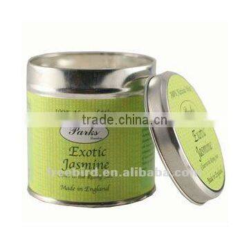 Travel Scented Soy Tin Candle