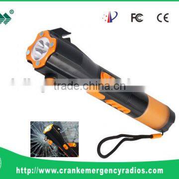 hand crank radio torch AM FM with light