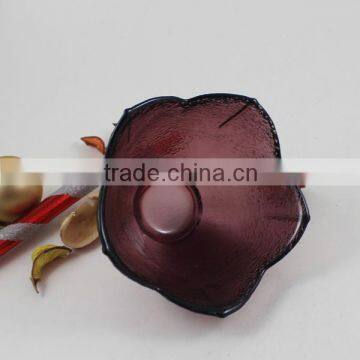 2016Hot Sellfiower Star Shape Glass Candle Holder