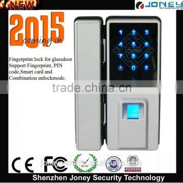 Remote Control Biometric fingerprint glass door Lock (JYF-L8800 )