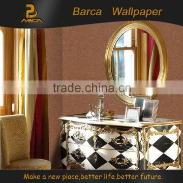 New Chinese design decoration wallpaper with pvc material