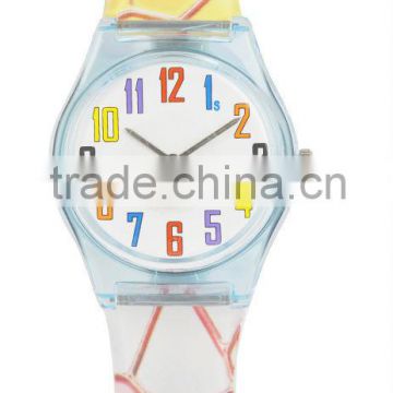 Cheap plastic custom promotional watches