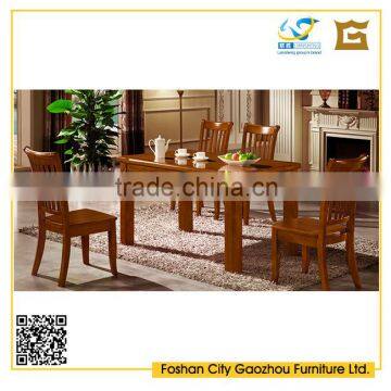 Ash,Rubber Wood,Oak,Pine,Rosewood Solid Wood Square or Rectangle Shape Dining Table With Chiars Optional