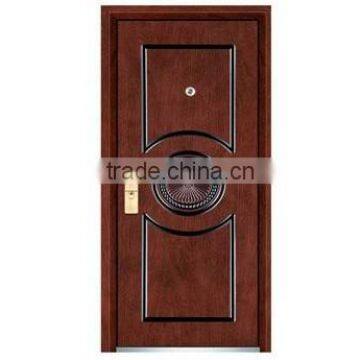 Professional Zhejiang Factory Fusim Brand Best Steel Wooden Door2014