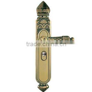 New design insulated green bronze door handles