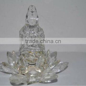 Transparent Artificial Crystal Flower