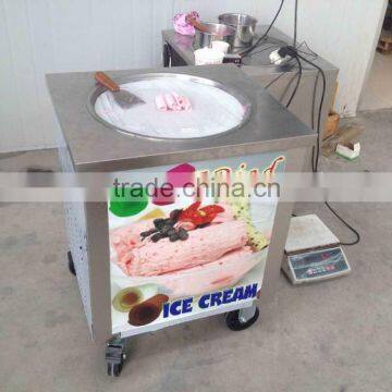 One Pan Fried Ice Machine / Ice Cream Roll Maker for Ice Cream Shops Made in China photo-2