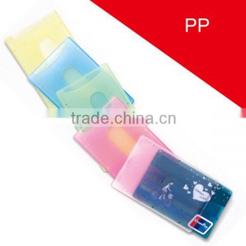 Good Quality Colorful PP Credit Card Holder/ID Card Holder