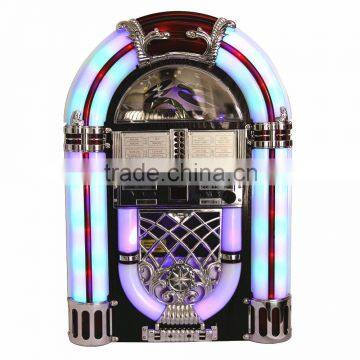 Desktop vintage radio Jukebox with cd mp3 player / built in bluetooth speaker